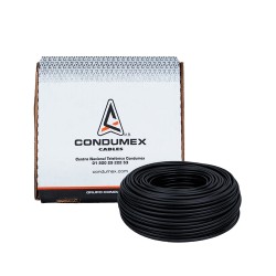 CONDUMEX. CABLE THW CAL 8 NEGRO TRAMO