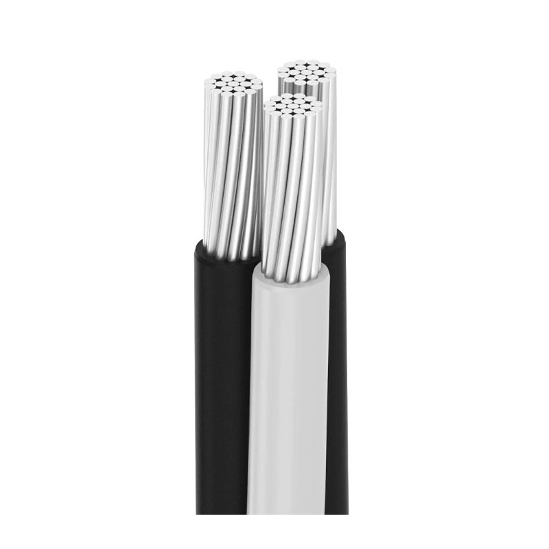 VIAKON. Cable XLP-AL, CUADRUPLEX, (3+1) CAL. 3/0 - 1/0 AWG