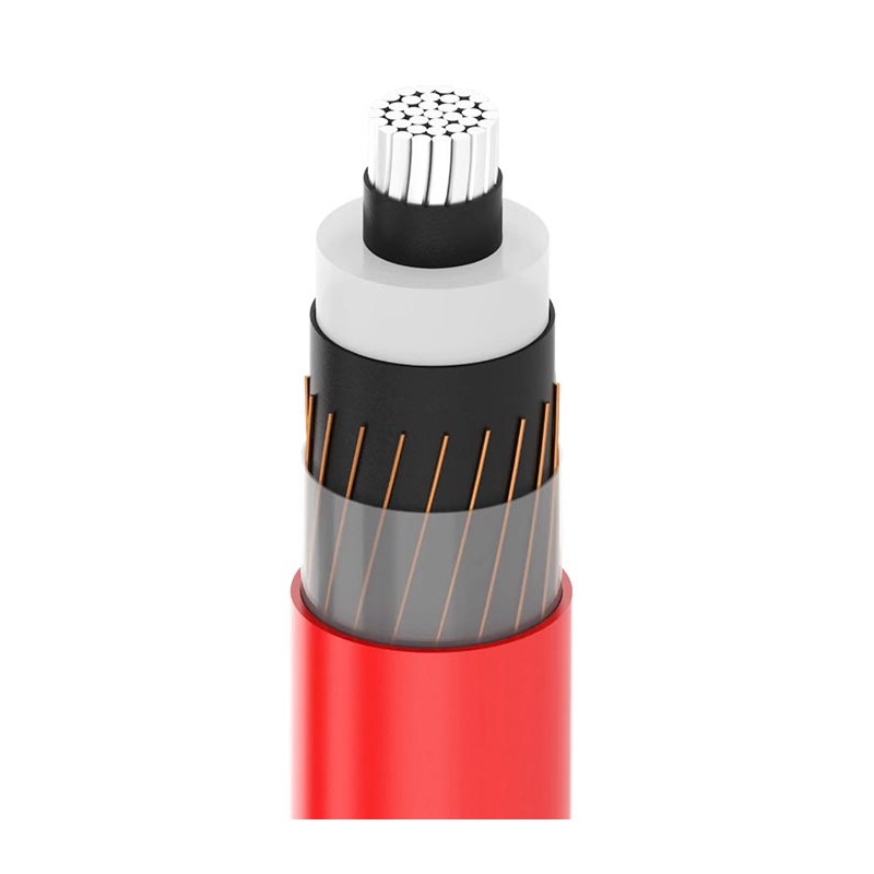 VIAKON. Cable XLP-AL, 100 % N. A. , 15 KV, CAL 3/0 AWG