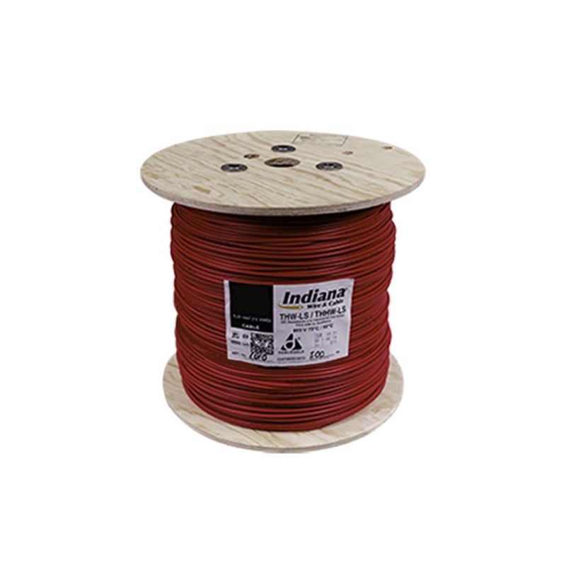 Indiana Bobina 500 mts THW-LS Cal. 8 Rojo
