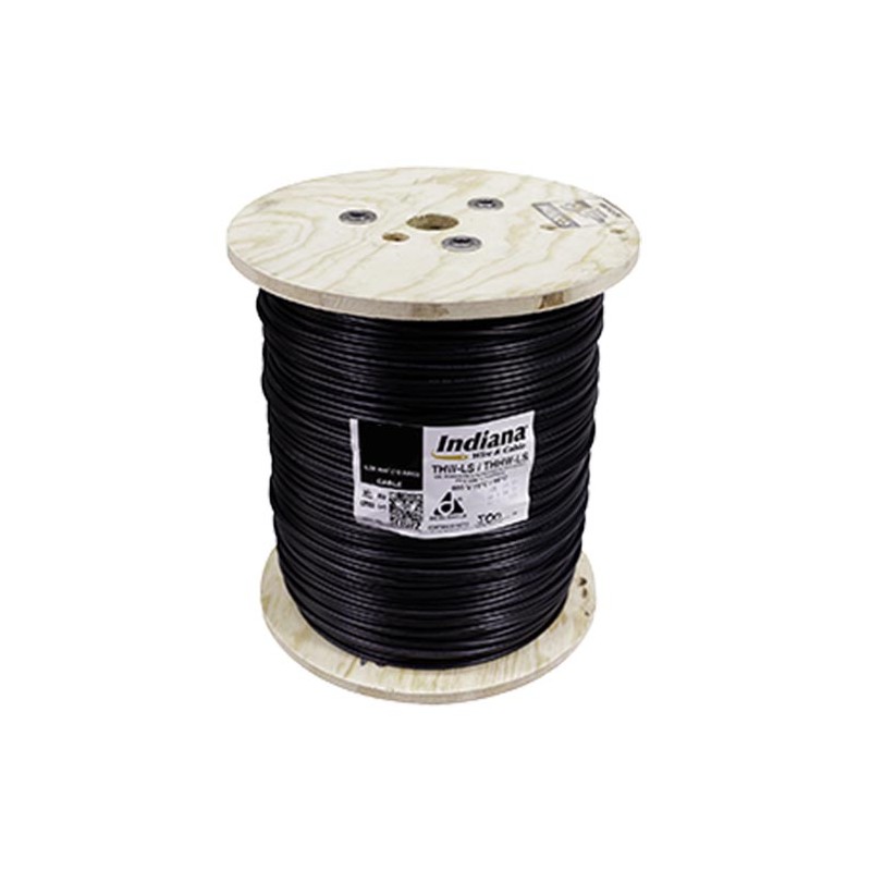 Indiana Bobina 1,000 mts THW-LS Cal. 10 Negro