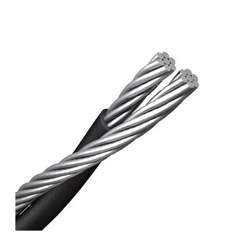 VIAKON. Cable XLP-AL, DUPLEX, (1+1) CAL. 6 AWG