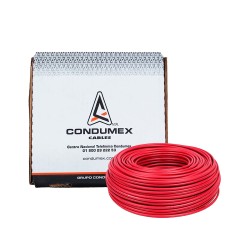 CONDUMEX Caja 100 Mts Cable Rojo Calibre 18 Awg Vinanel Xxi